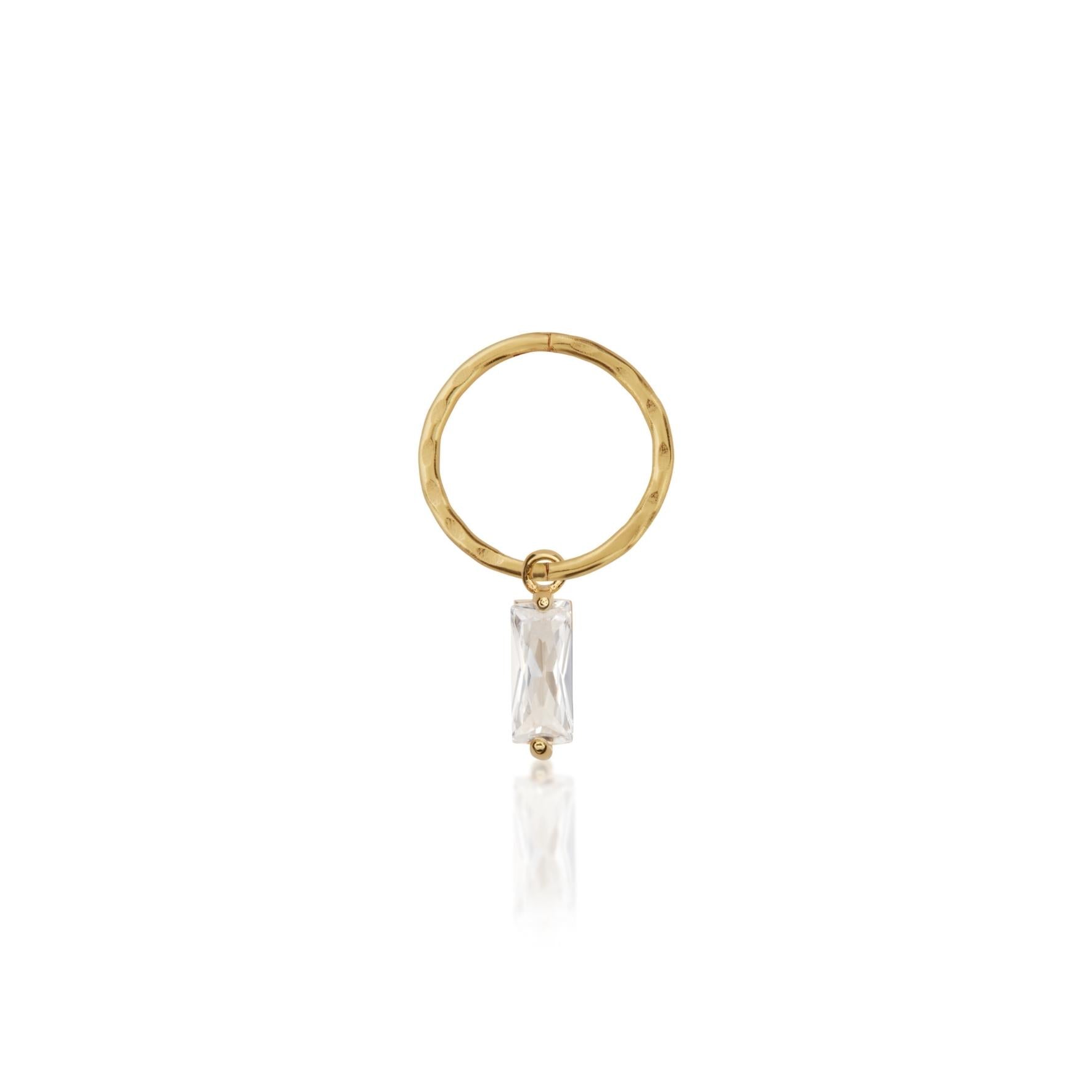 Radiant 0.02 TCW Lab-Grown Diamond Hoop Earrings 14