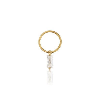 Radiant 0.02 TCW Lab-Grown Diamond Hoop Earrings 14