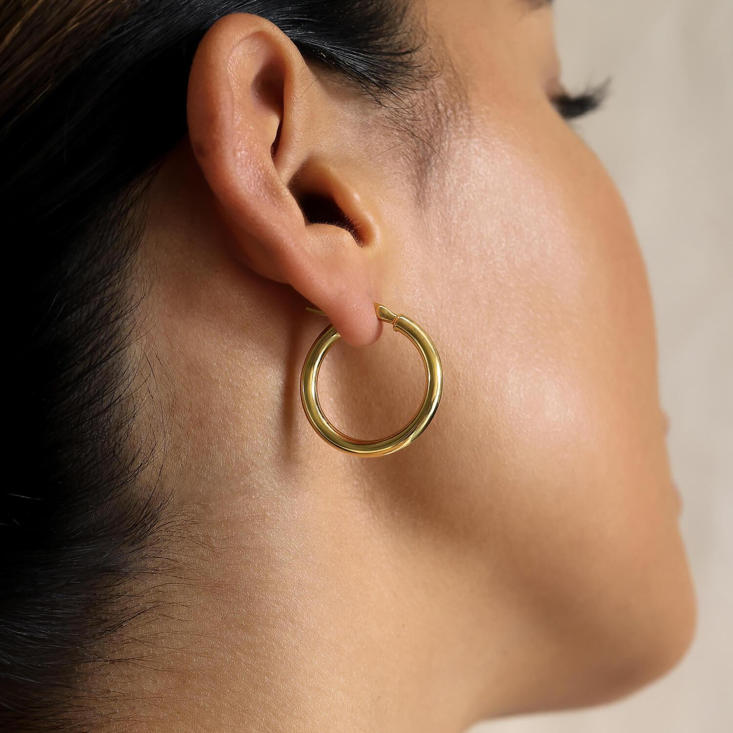 Simple Hoop Earrings