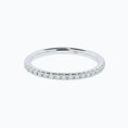 Load image into Gallery viewer, Elegant 0.32 TCW Round Lab-Grown Diamond Half Eternity Band
