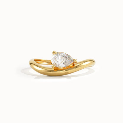Solitaire Cathedral- 1.8 CT Cushion Lab Grown Diamond Wedding Band
