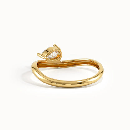 Solitaire Cathedral- 1.8 CT Cushion Lab Grown Diamond Wedding Band