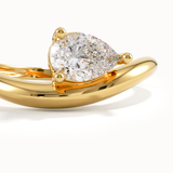 Solitaire Cathedral- 1.8 CT Cushion Lab Grown Diamond Wedding Band