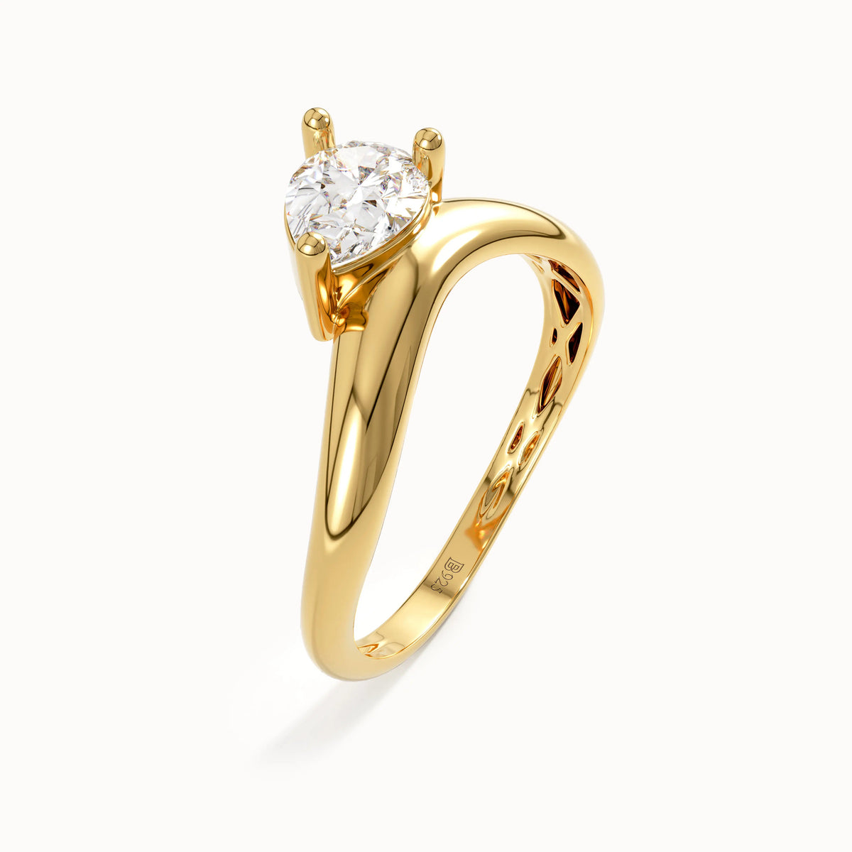Solitaire Cathedral- 1.8 CT Cushion Lab Grown Diamond Wedding Band