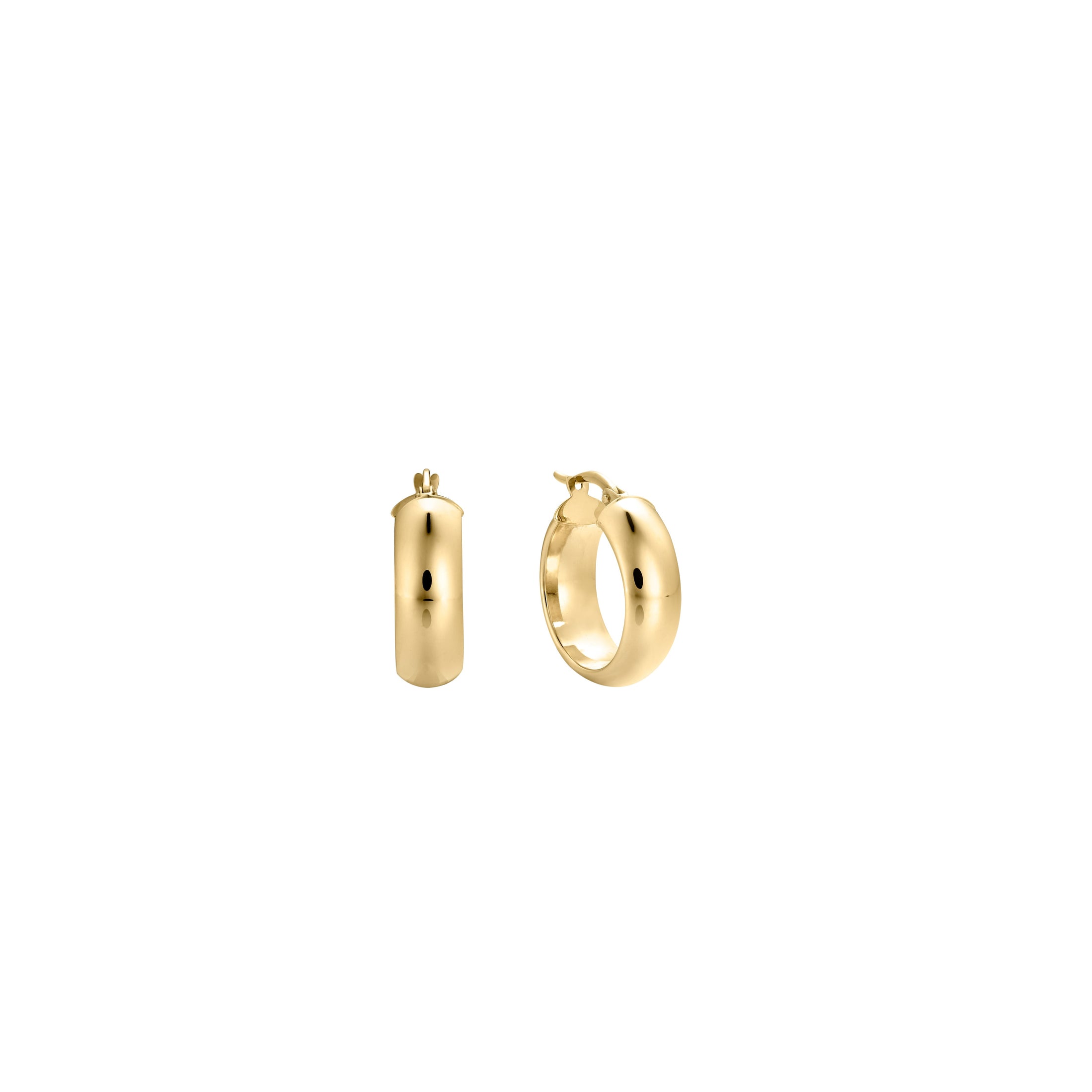 Golden Luxury Bold Hoop Earrings