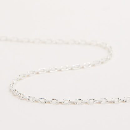 Signature Classic Chain Necklace, Gold or Silver 8