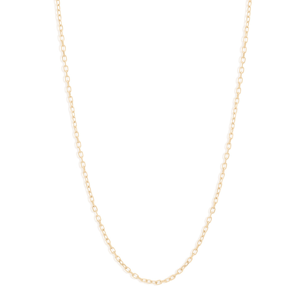 Signature Classic Chain Necklace, Gold or Silver