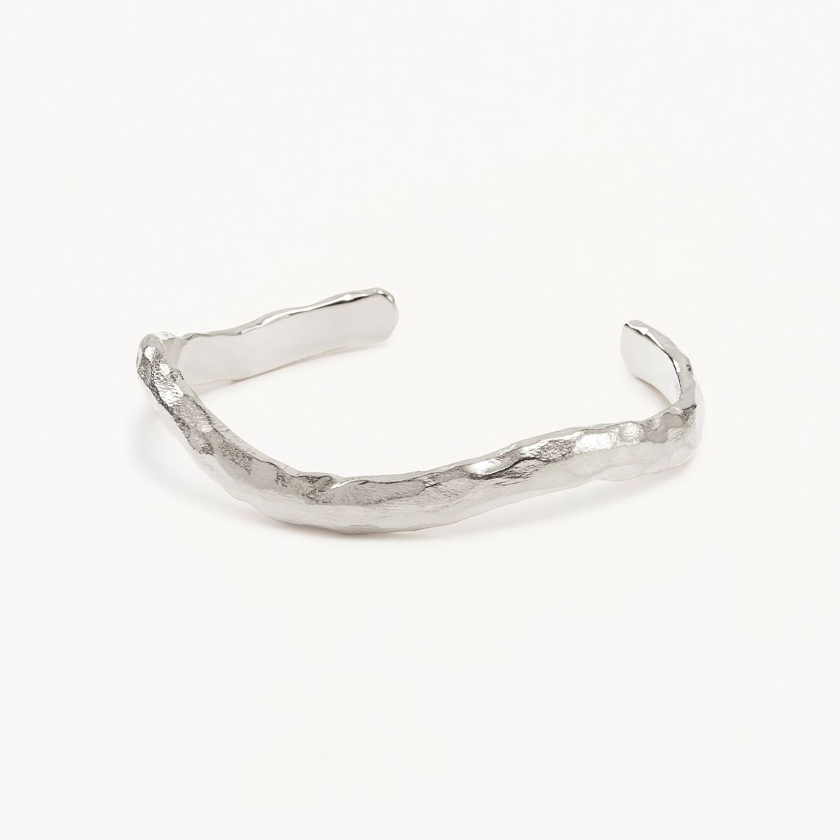 Golden Textured Horizon Cuff Bracelet 5