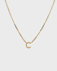 Load image into Gallery viewer, Elegant Gold Initial Choker Necklace
