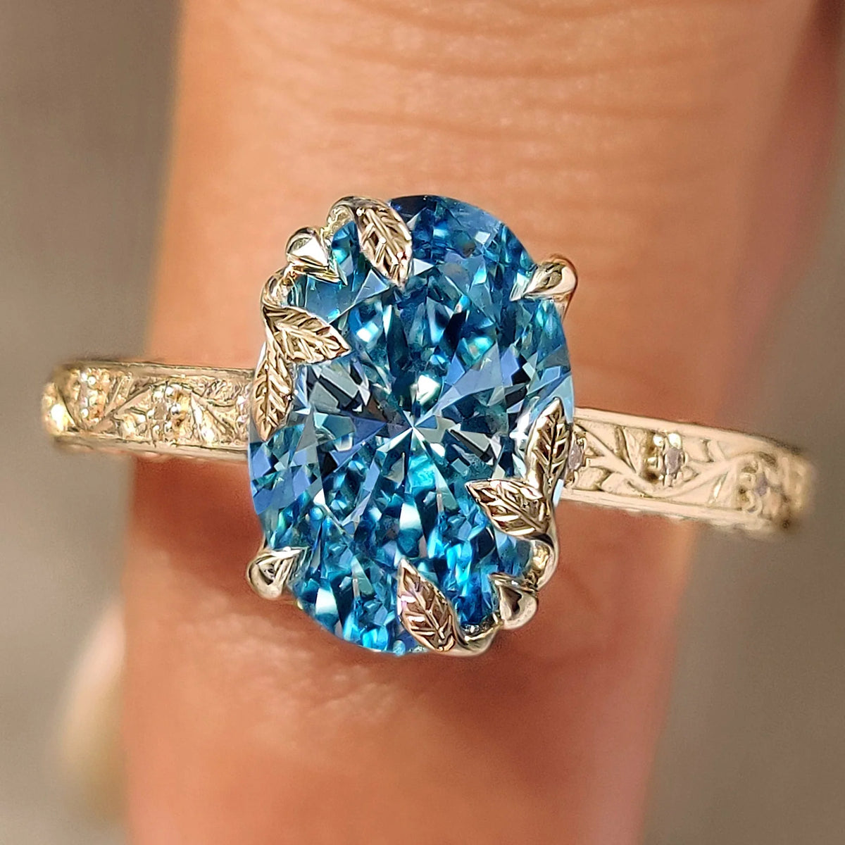 Solitaire Cathedral- 1.8 CT Cushion Lab Grown Diamond Wedding Band