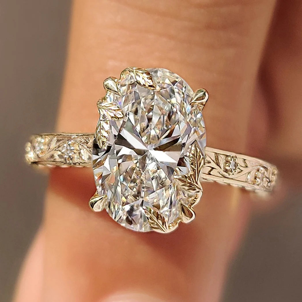 Solitaire Cathedral- 1.8 CT Cushion Lab Grown Diamond Wedding Band