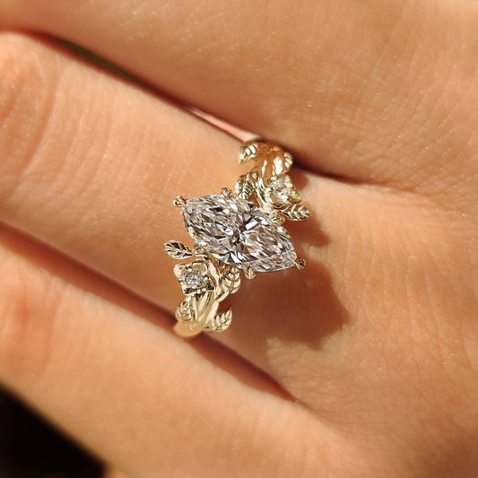Solitaire Cathedral- 1.8 CT Cushion Lab Grown Diamond Wedding Band