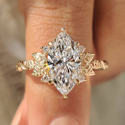Solitaire Cathedral- 1.8 CT Cushion Lab Grown Diamond Wedding Band