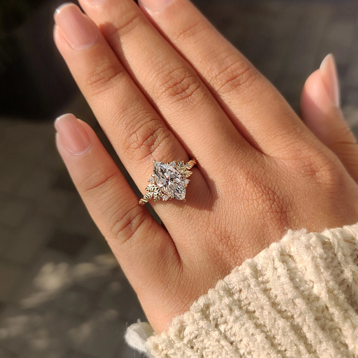 Solitaire Cathedral- 1.8 CT Cushion Lab Grown Diamond Wedding Band