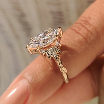 Solitaire Cathedral- 1.8 CT Cushion Lab Grown Diamond Wedding Band