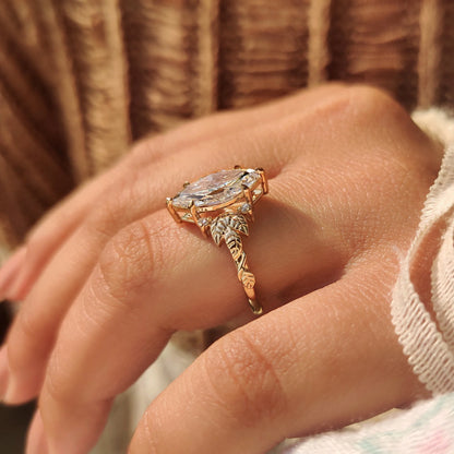 Solitaire Cathedral- 1.8 CT Cushion Lab Grown Diamond Wedding Band