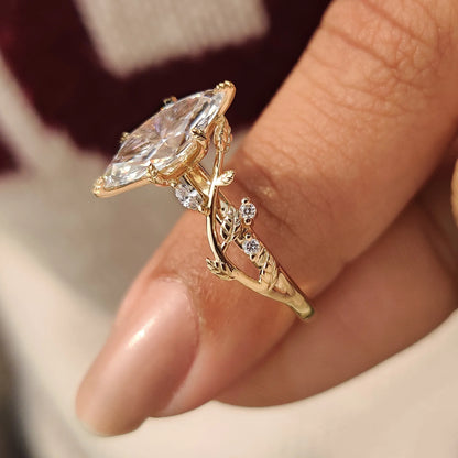 Solitaire Cathedral- 1.8 CT Cushion Lab Grown Diamond Wedding Band