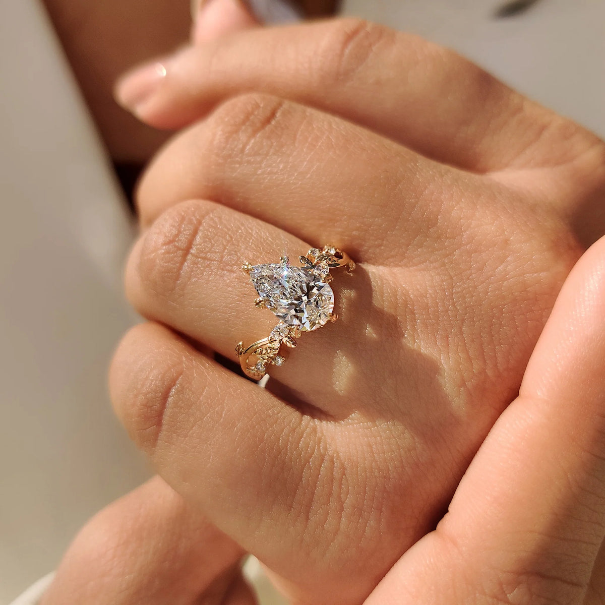 Solitaire Cathedral- 1.8 CT Cushion Lab Grown Diamond Wedding Band