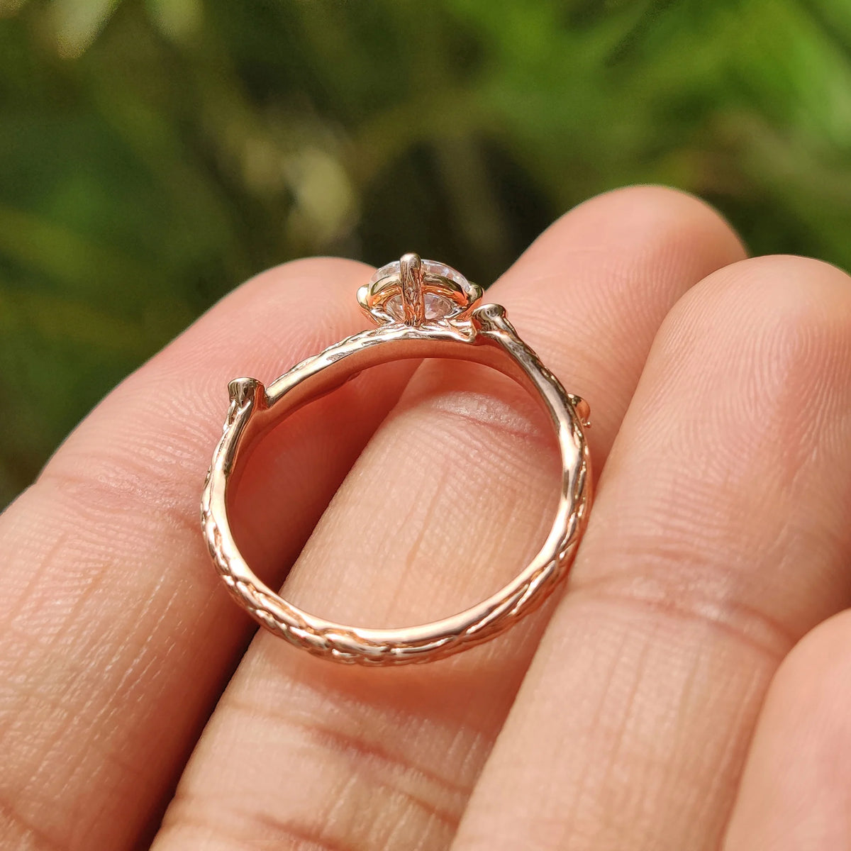 Solitaire Cathedral- 1.8 CT Cushion Lab Grown Diamond Wedding Band