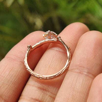 Solitaire Cathedral- 1.8 CT Cushion Lab Grown Diamond Wedding Band