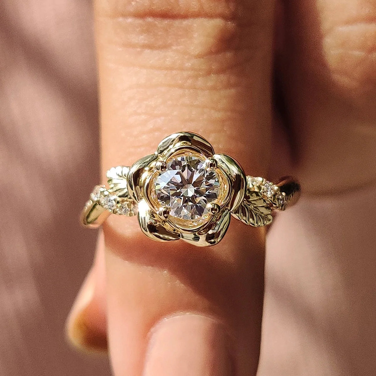 Solitaire Cathedral- 1.8 CT Cushion Lab Grown Diamond Wedding Band