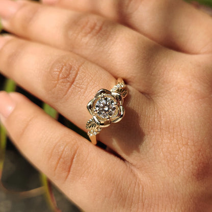 Solitaire Cathedral- 1.8 CT Cushion Lab Grown Diamond Wedding Band