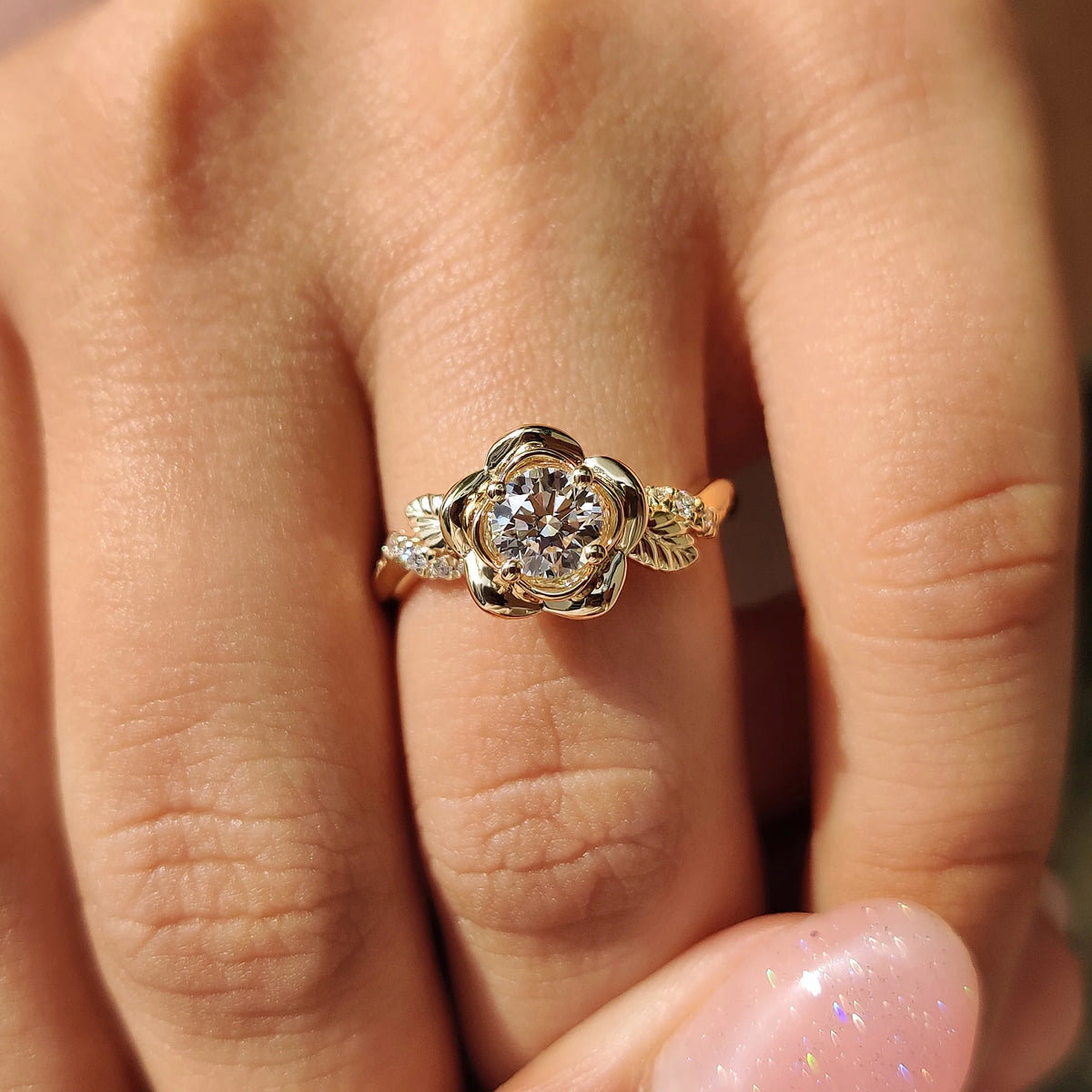 Solitaire Cathedral- 1.8 CT Cushion Lab Grown Diamond Wedding Band