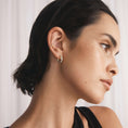 Load image into Gallery viewer, Timeless Silver Hoop Earrings
