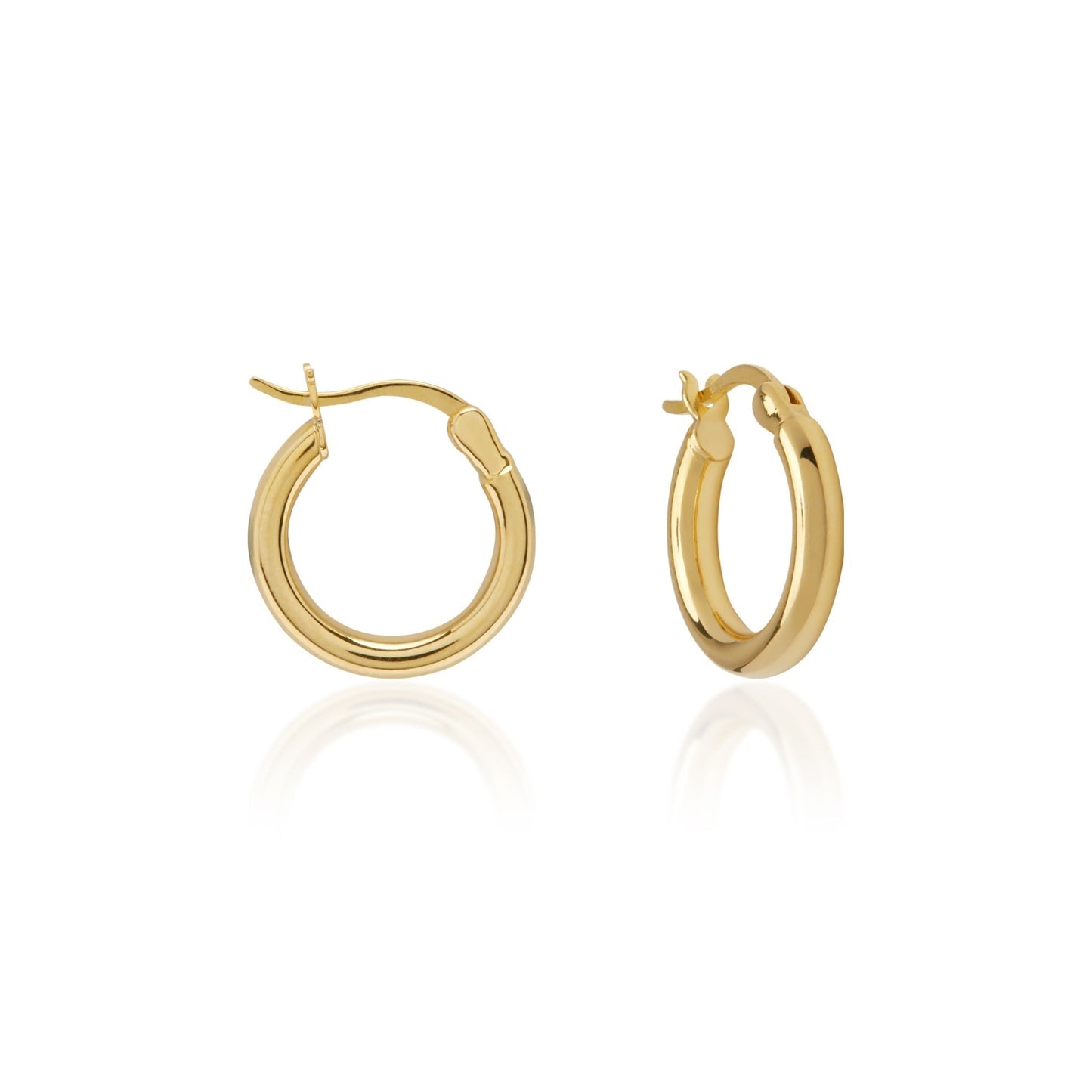 Timeless Gold Hoop Earrings 1