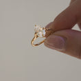 Load image into Gallery viewer, 1.50 CT Oval Lab-Grown Diamond Rose Gold Solitaire Engagement Ring
