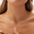 Load image into Gallery viewer, 0.3 TCW Round Lab-Grown Diamond Gold Necklace
