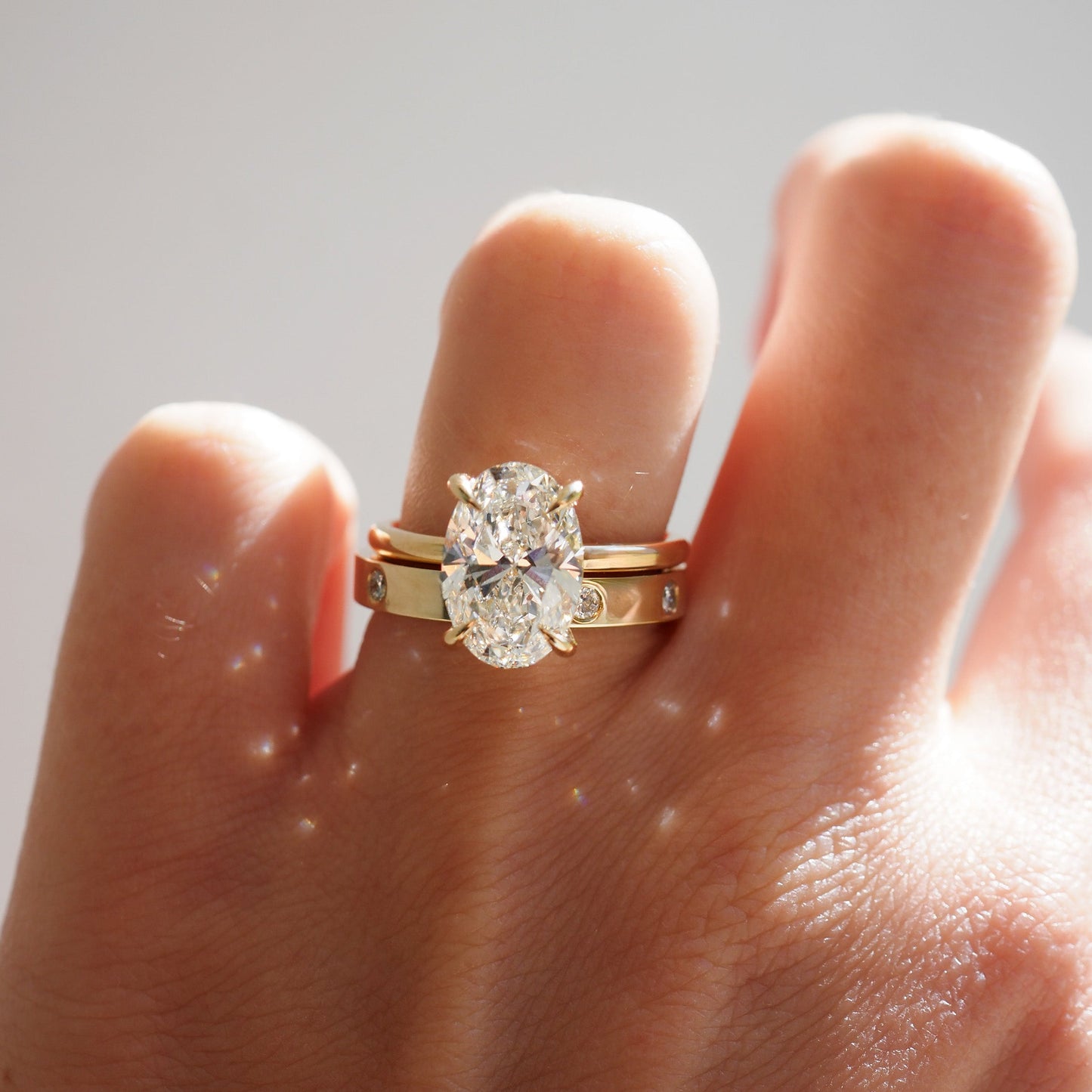 Elegant 0.50 TCW Round Lab Grown Diamond Wedding Band 5