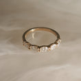 Load image into Gallery viewer, 0.50 TCW Marquise Lab Grown Diamond Wedding Band
