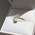 Load image into Gallery viewer, 0.70 CT Oval Lab Grown Diamond Gold Solitaire Engagement Ring
