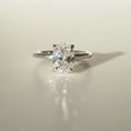 Load image into Gallery viewer, Elegant 1.50 CT Oval Lab Grown Diamond Solitaire Ring
