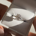 Load image into Gallery viewer, Elegant 1.50 CT Oval Lab Grown Diamond Solitaire Ring
