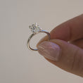 Load image into Gallery viewer, Elegant 1.50 CT Oval Lab Grown Diamond Solitaire Ring
