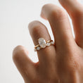 Load image into Gallery viewer, 1.0 CT Oval Lab Grown Diamond Solitaire Engagement Ring in Gold
