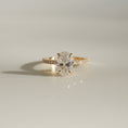 Load image into Gallery viewer, 1.50 CT Oval Lab Grown Diamond Pave Engagement Ring in Radiant Elegance
