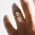 Load image into Gallery viewer, 1.0 CT Oval Lab Grown Diamond Solitaire Engagement Ring in Gold
