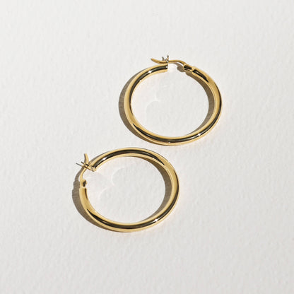 Classic Large Hoop Earring 3