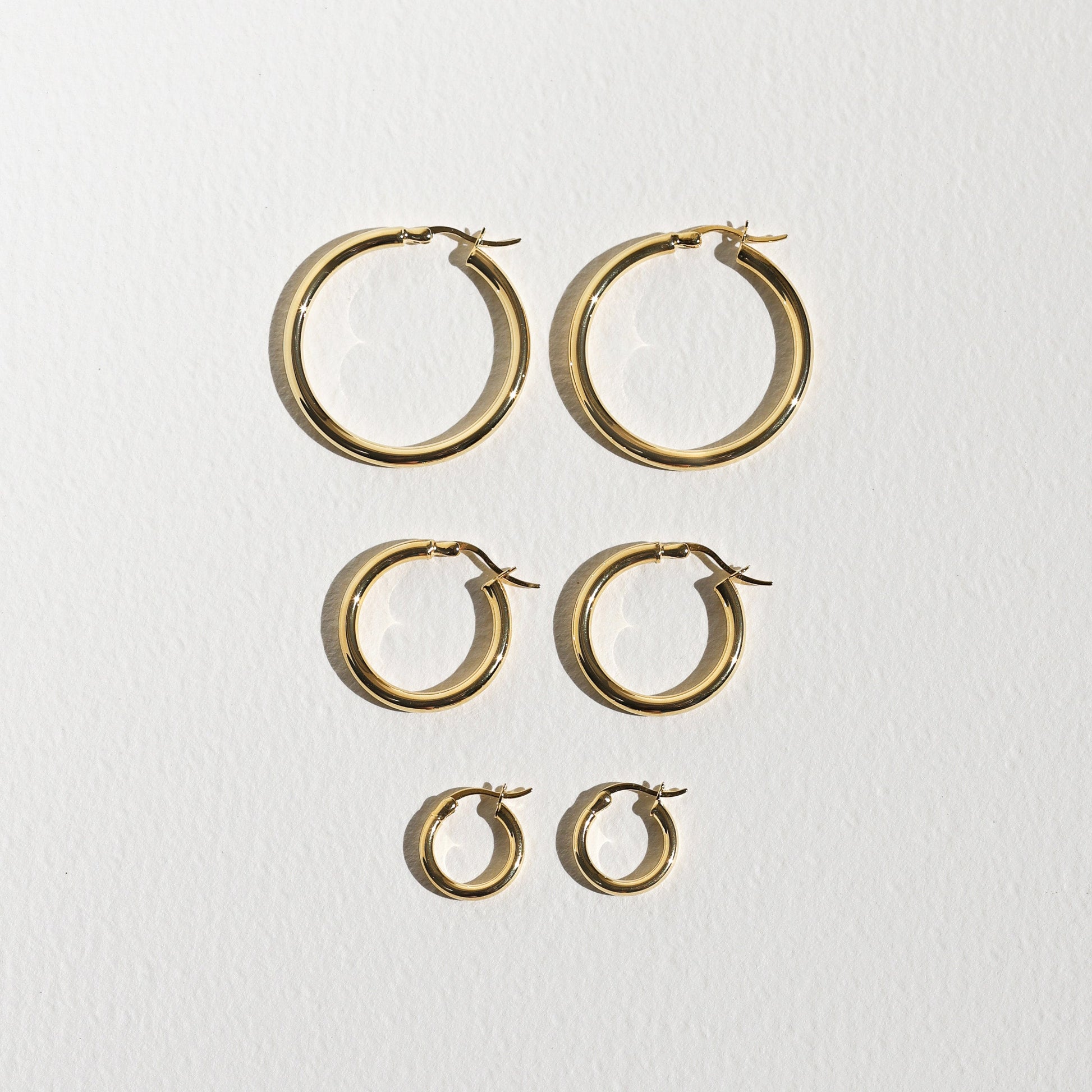 Timeless Gold Hoop Earrings 7