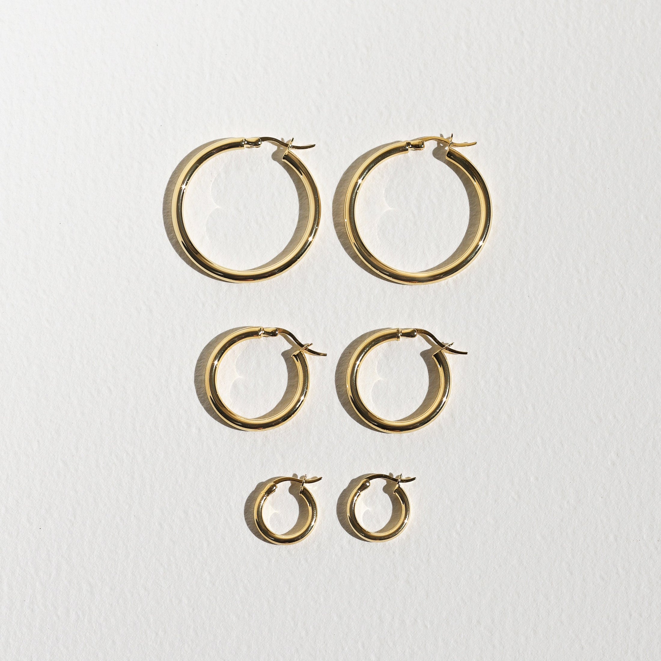 Timeless Gold Hoop Earrings