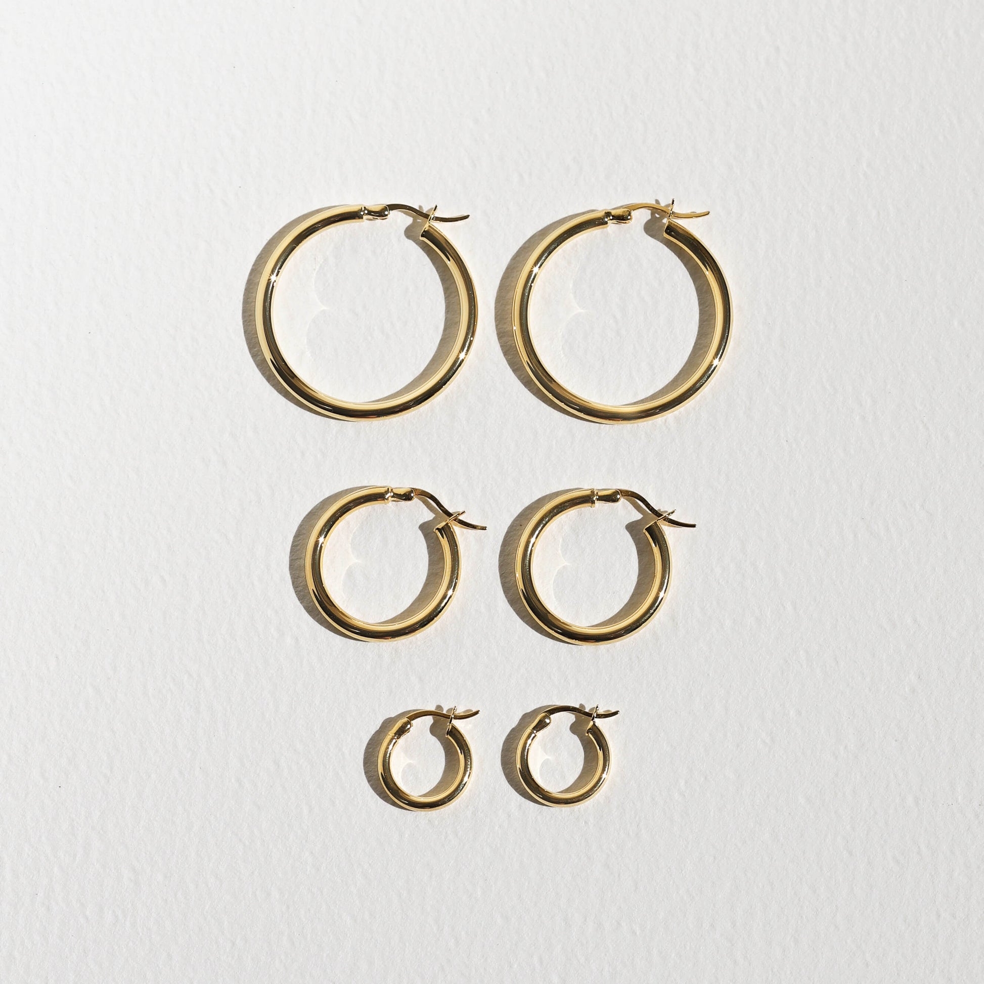 Classic Large Hoop Earring 10