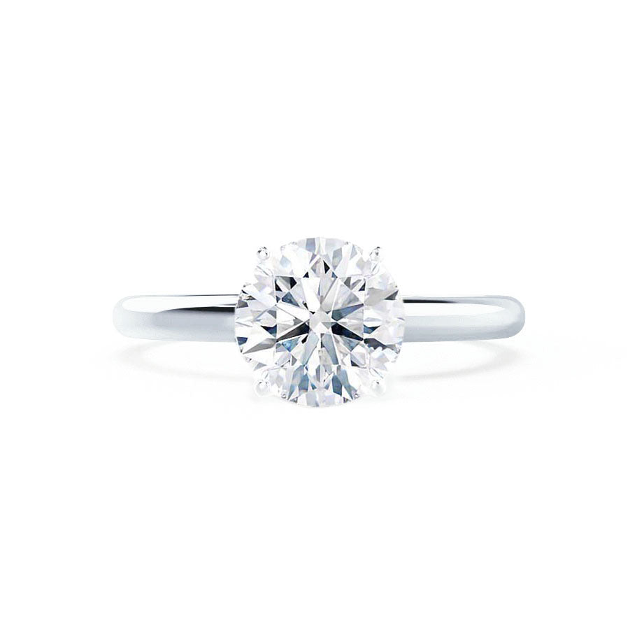 1.20 CT Round Lab-Grown Diamond Solitaire Engagement Ring – Timeless Elegance 2