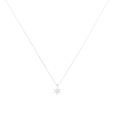 Load image into Gallery viewer, Star-Shaped 0.05 TCW Round Lab-Grown Diamond Necklace
