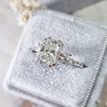 Load image into Gallery viewer, Radiant Elegance: 2.08 CT Cushion Lab-Grown Diamond Pave Engagement Ring
