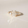 Load image into Gallery viewer, 1.70 CT Cushion Cut Lab-Grown Diamond Three Stone Engagement Ring in Gold
