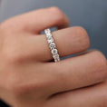 Load image into Gallery viewer, Radiant 2.85 TCW Lab-Grown Round Diamond Eternity Wedding Band 2
