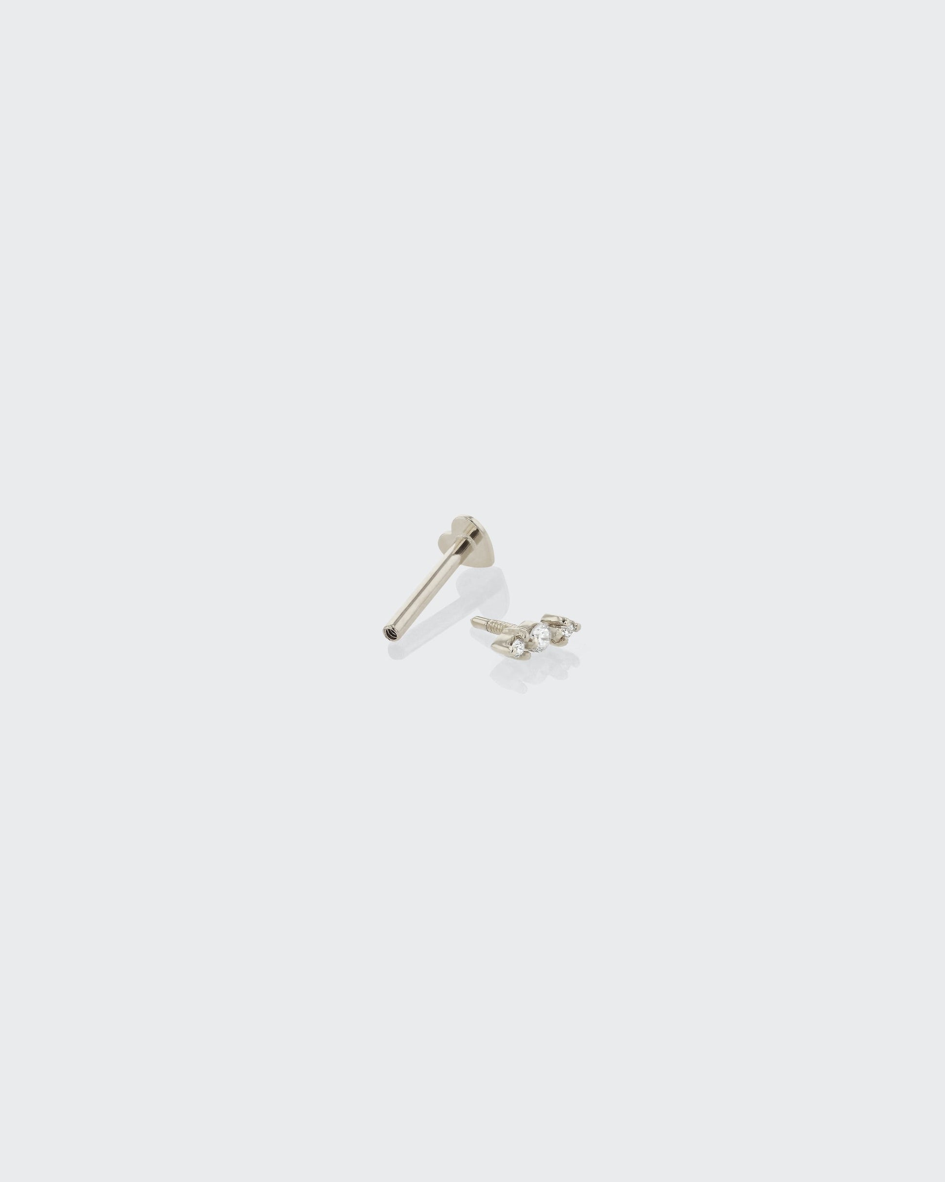 Elegant 0.02 TCW Round Lab Grown Diamond Stud Earrings 2